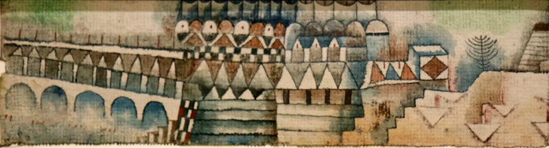 Vanha kaupunki ja silta - Paul Klee