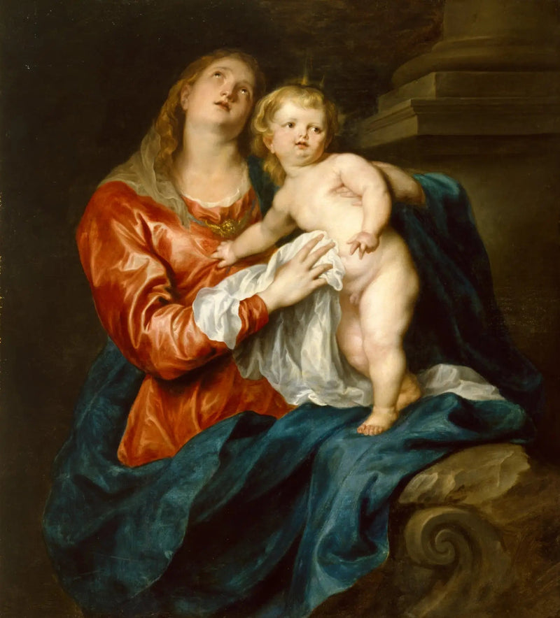 Neitsyt ja lapsi - Antoine van Dyck