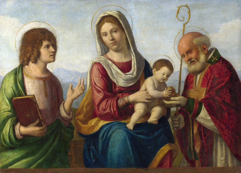 Neitsyt ja lapsi pyhimyksillä - Cima da Conegliano