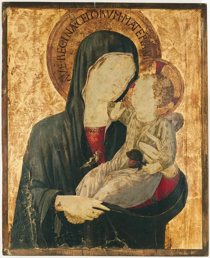 Neitsyt ja Lapsi - Benozzo Gozzoli