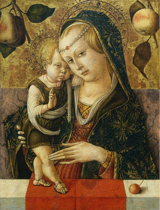 Neitsyt ja lapsi - Carlo Crivelli