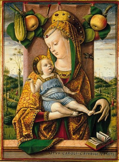 Neitsyt ja lapsi - Carlo Crivelli