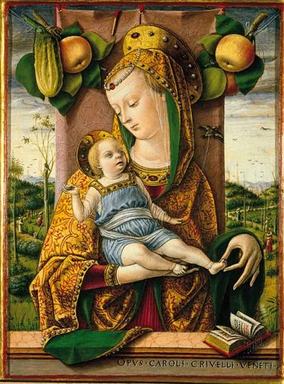Neitsyt ja lapsi - Carlo Crivelli