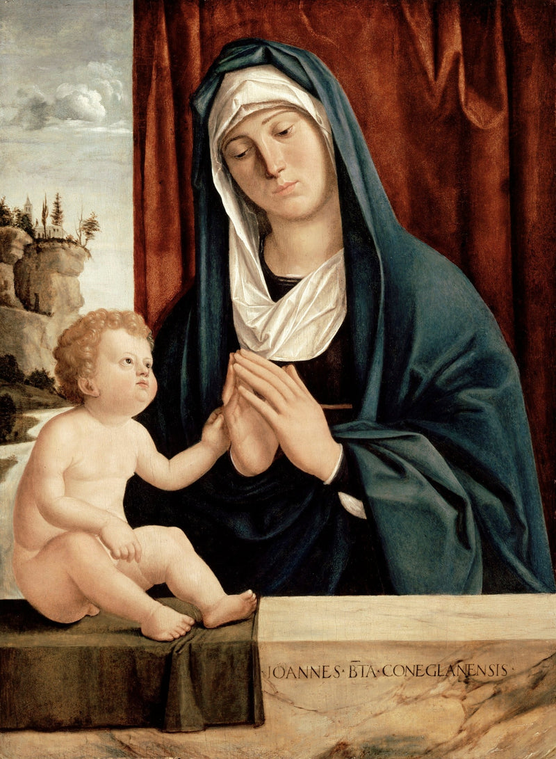 Neitsyt ja lapsi - Cima da Conegliano