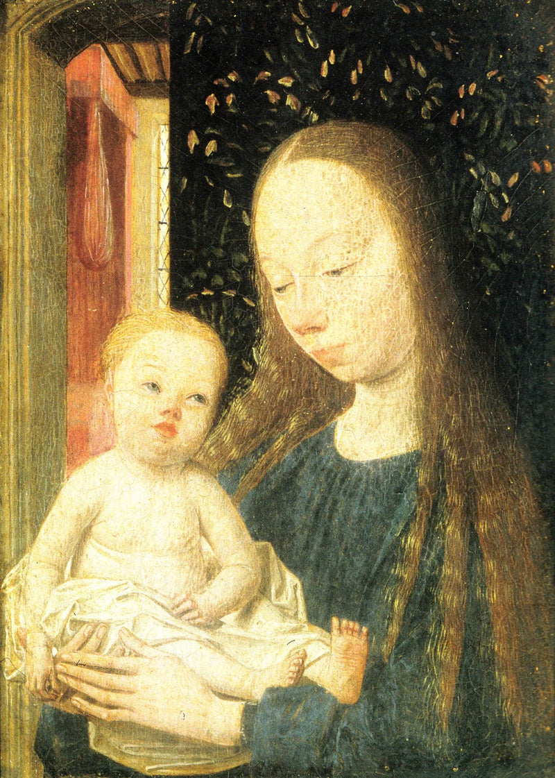 Neitsyt ja lapsi puolipitkässä - Geertgen tot Sint Jans