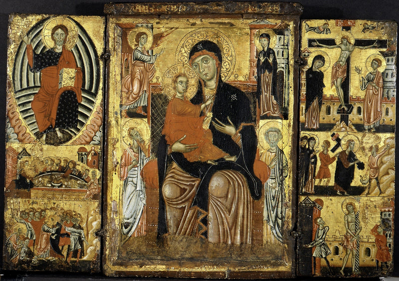Neitsyt ja lapsi majesteetissa - Magdalen mestari