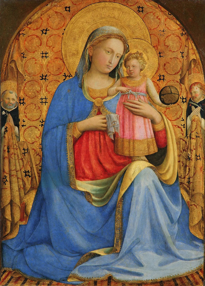 Neitsyt ja Vauva - Fra Angelico