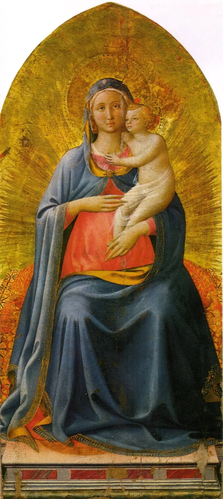 Neitsyt ja Vauva - Fra Angelico