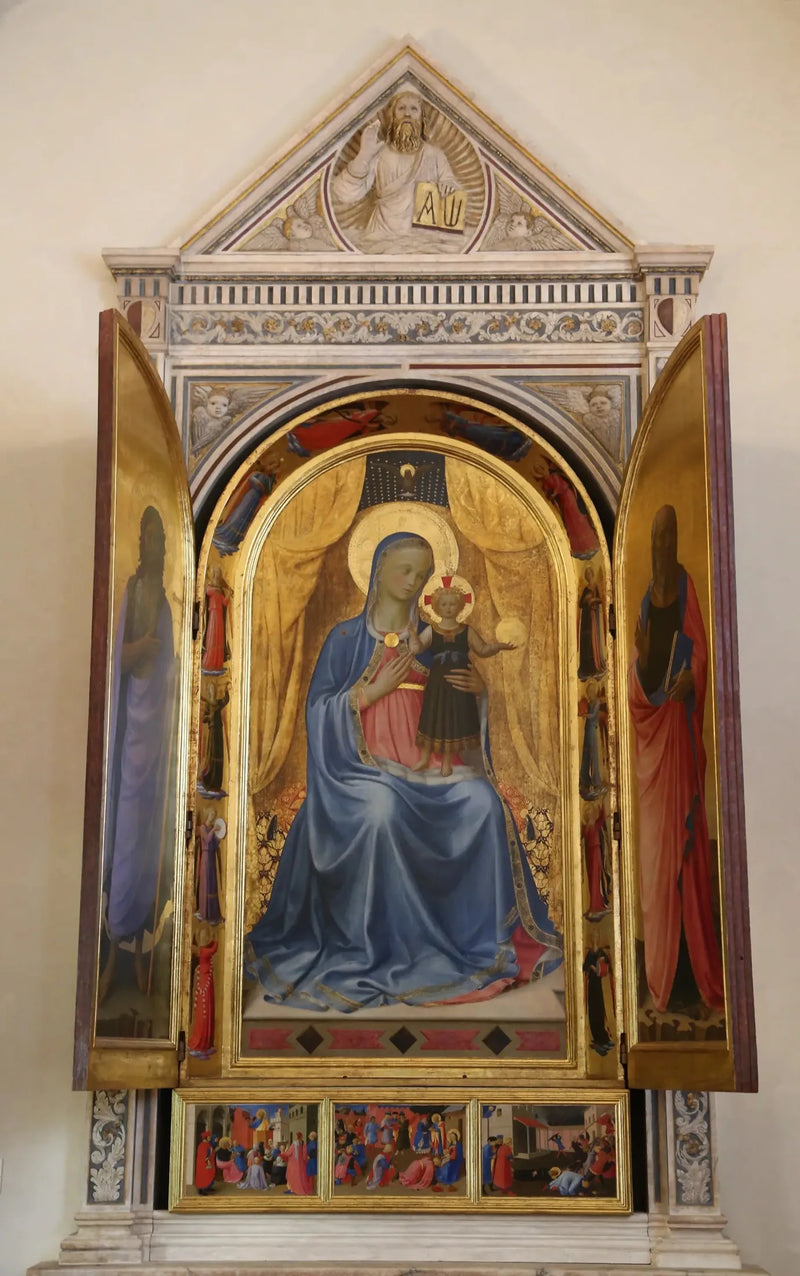 Neitsyt ja Vauva - Fra Angelico