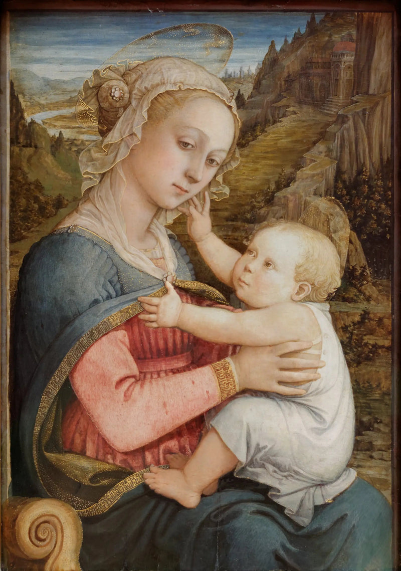 Neitsyt ja lapsi - Fra Filippo Lippi