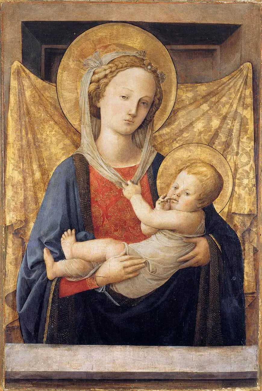 Neitsyt ja lapsi - Fra Filippo Lippi