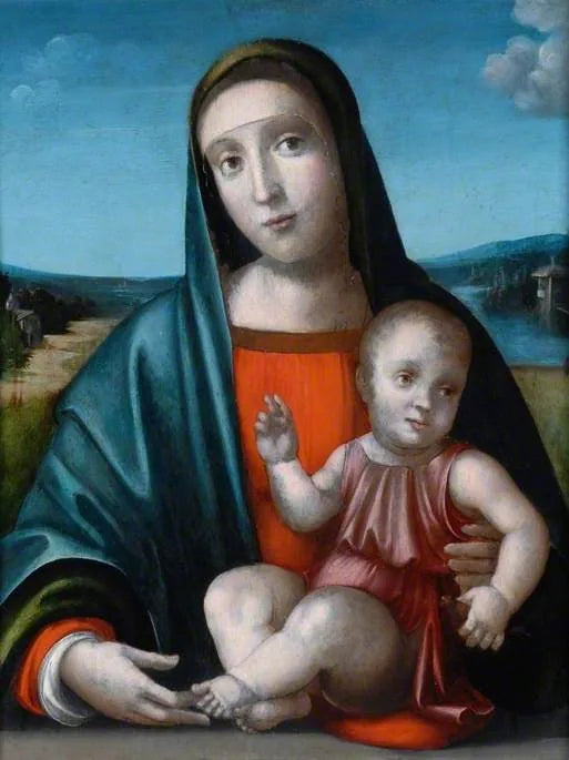 Neitsyt ja Vauva - Francesco Francia