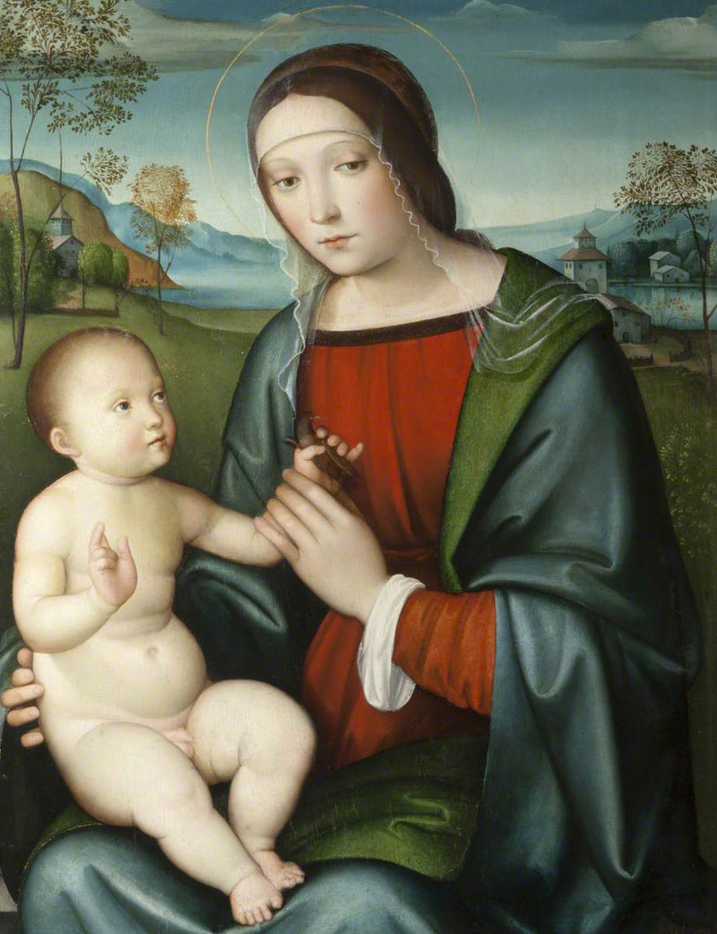 Neitsyt ja lapsi - Francesco Francia