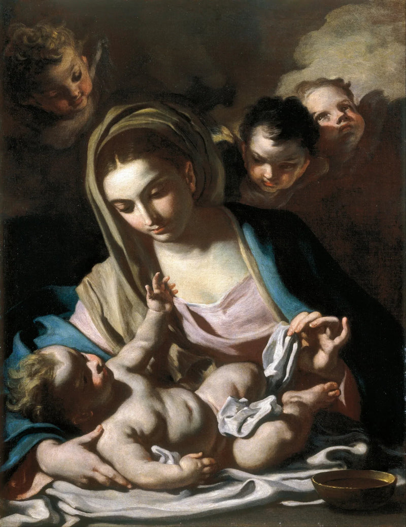 Neitsyt ja lapsi - Francesco Solimena