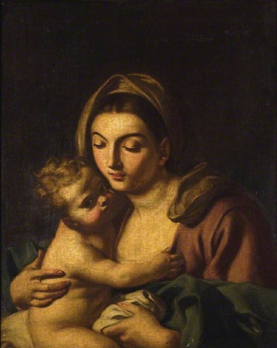 Neitsyt ja Vauva - Francesco Solimena