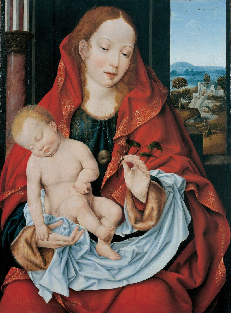 Neitsyt ja lapsi (Genua) - Joos van Cleve