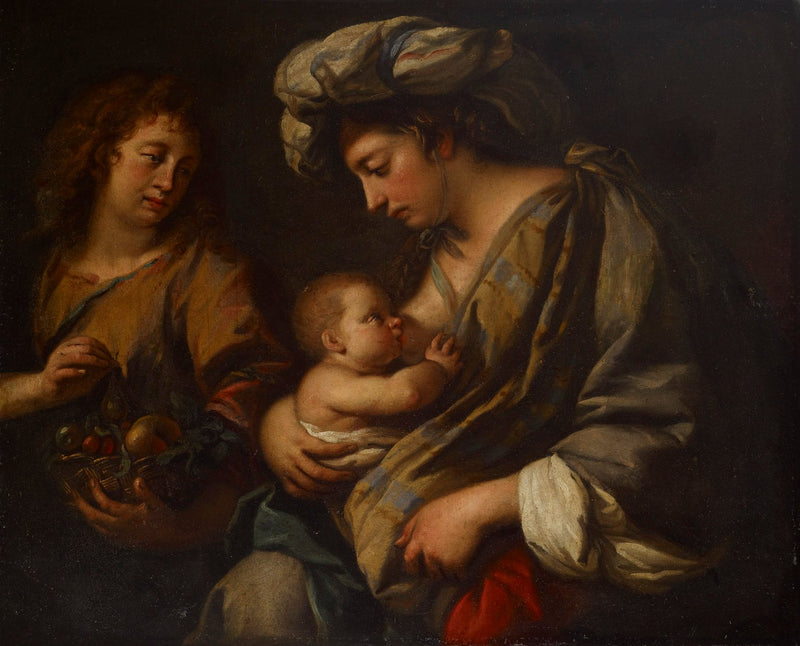 Neitsyt ja lapsi - Guercino