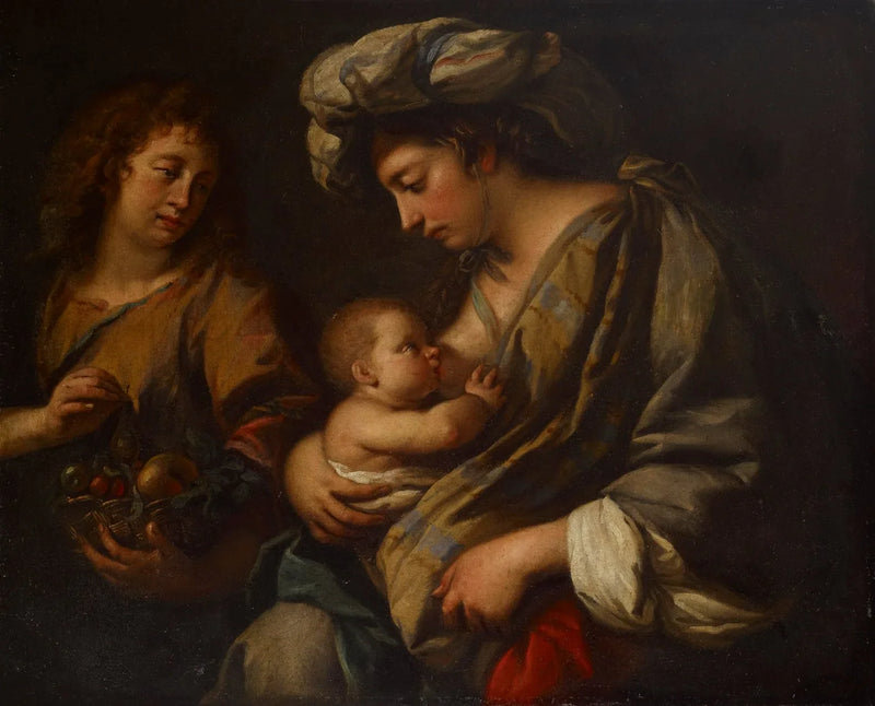 Neitsyt ja lapsi - Guercino