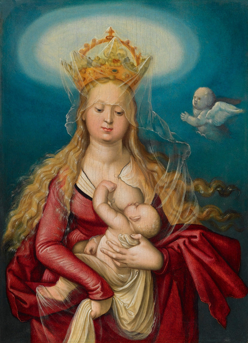 Neitsyt ja lapsi - Hans Baldung Grien