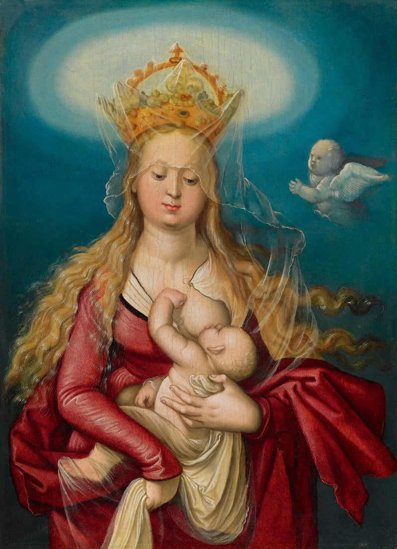 Neitsyt ja lapsi - Hans Baldung Grien