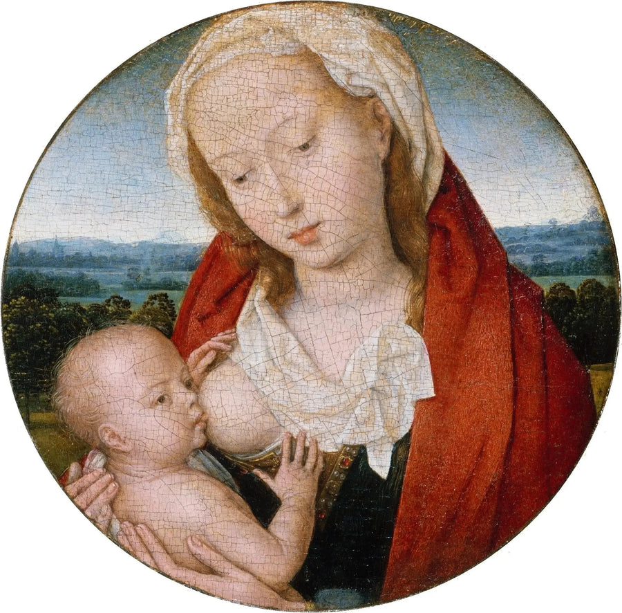 Neitsyt ja lapsi - Hans Memling
