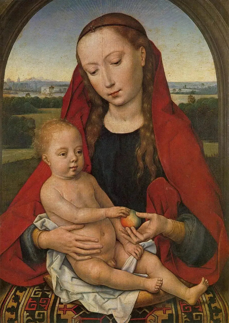 Neitsyt ja lapsi - Hans Memling
