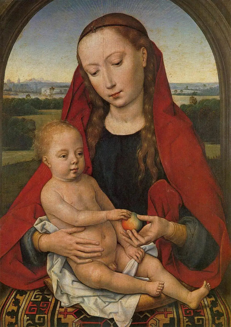 Neitsyt ja lapsi - Hans Memling