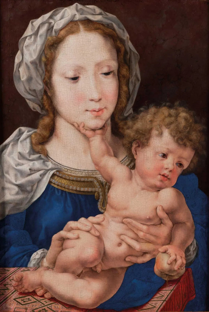 Neitsyt ja lapsi - Jan Gossaert