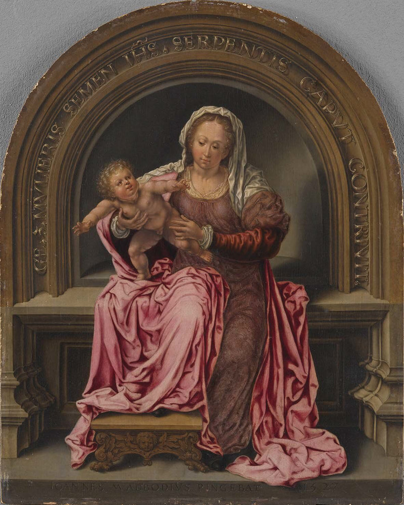 Neitsyt ja lapsi - Jan Gossaert