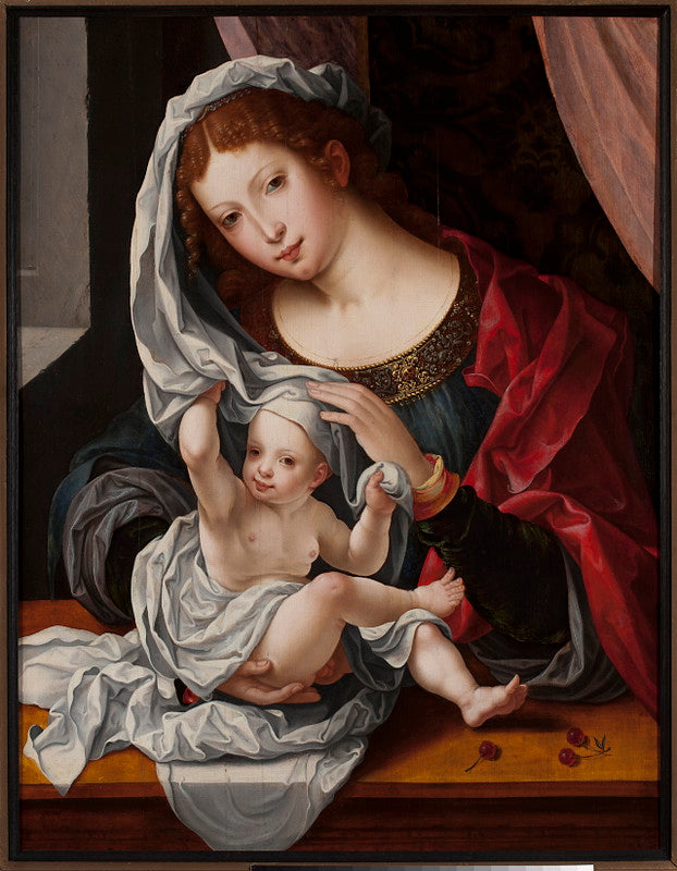 Neitsyt Jeesus-lapsen kanssa - Jan Gossaert
