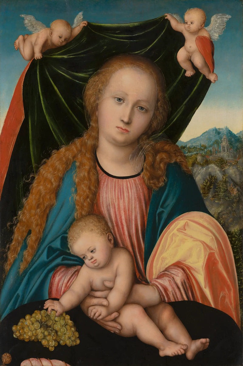 Neitsyt lapsen kanssa - Lucas Cranach vanhempi