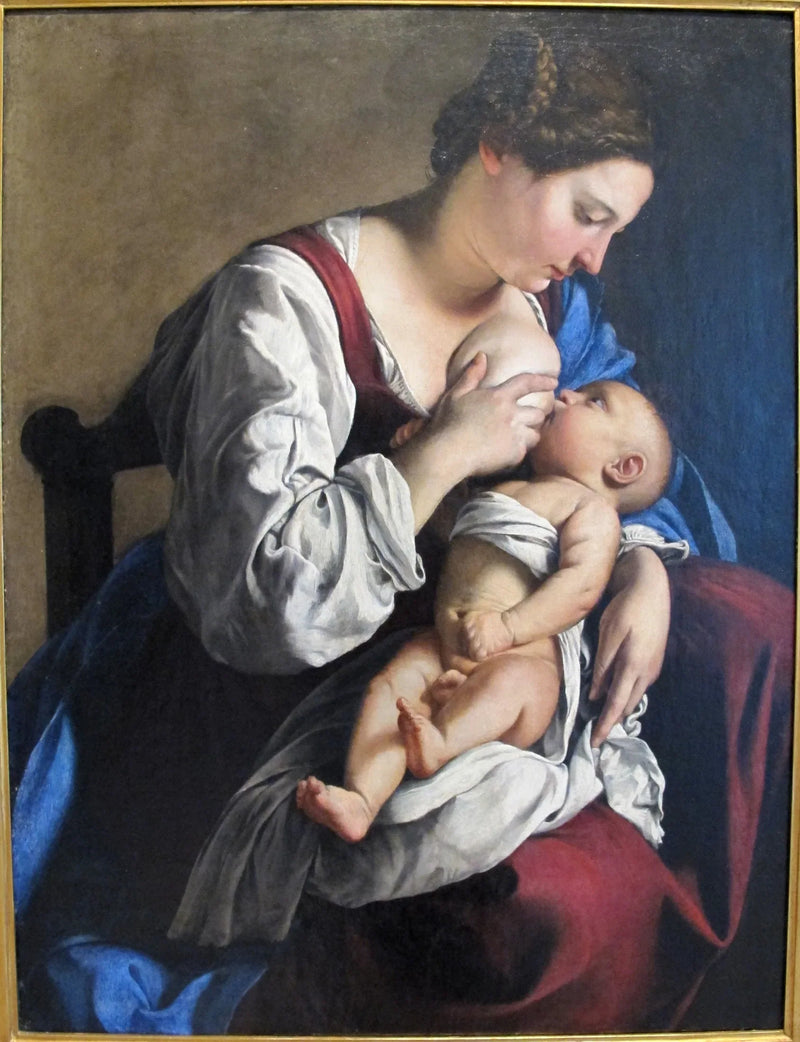 Neitsyt ja lapsi - Orazio Gentileschi