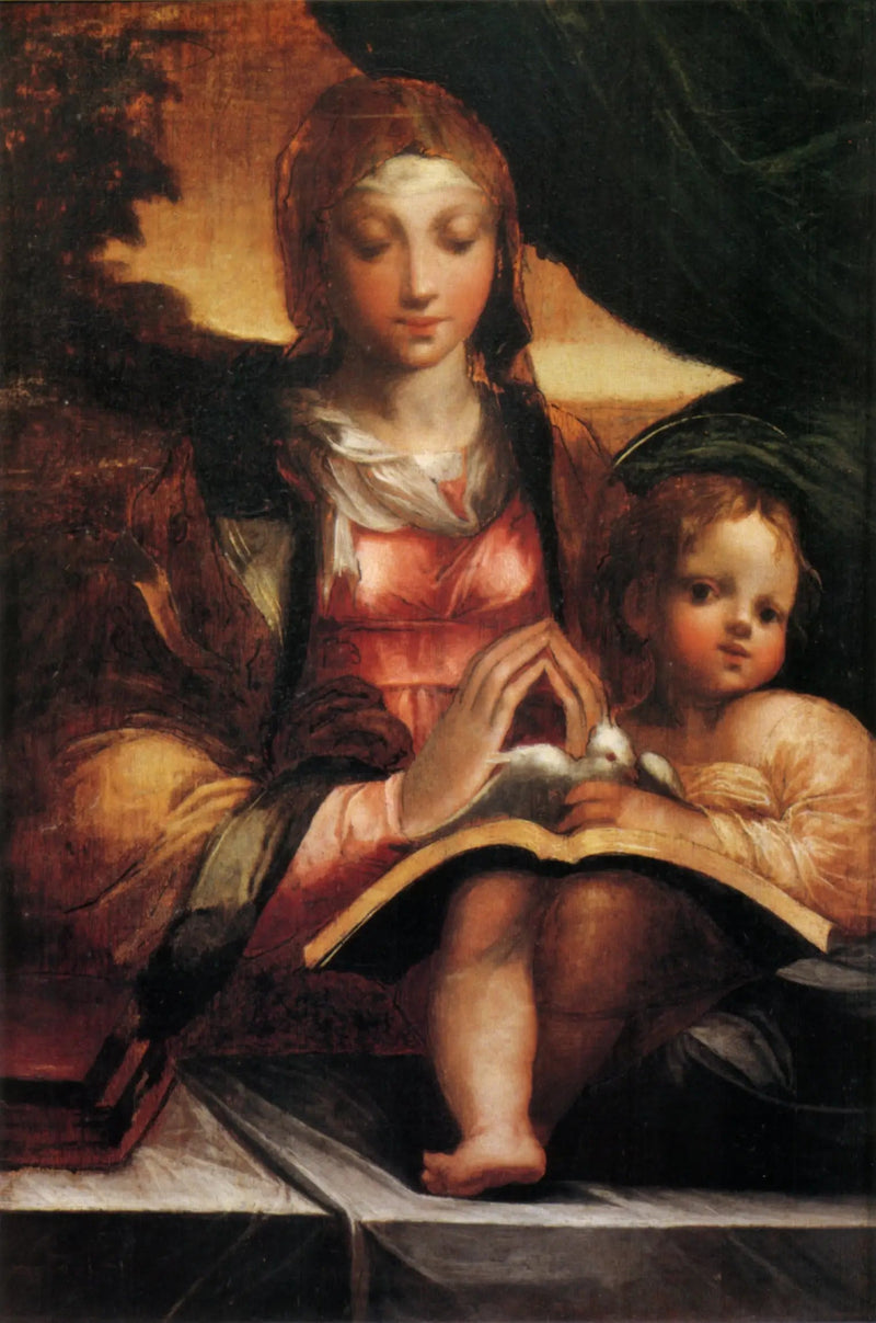 Neitsyt ja lapsi - Parmigianino