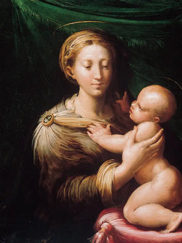Neitsyt ja lapsi - Parmigianino