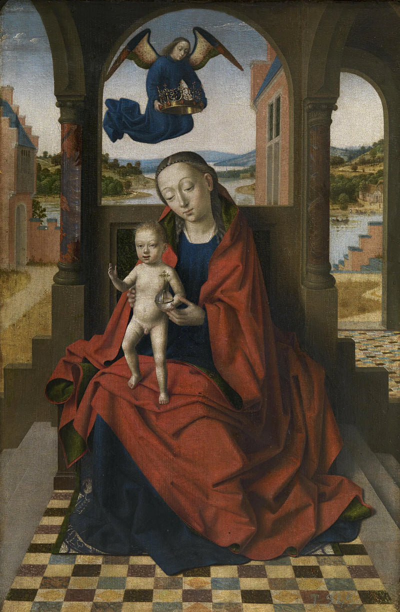 Neitsyt lapsen kanssa - Petrus Christus