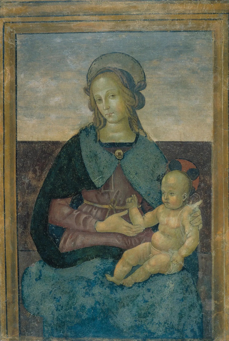 Neitsyt-lapsen kanssa - Pietro Perugino