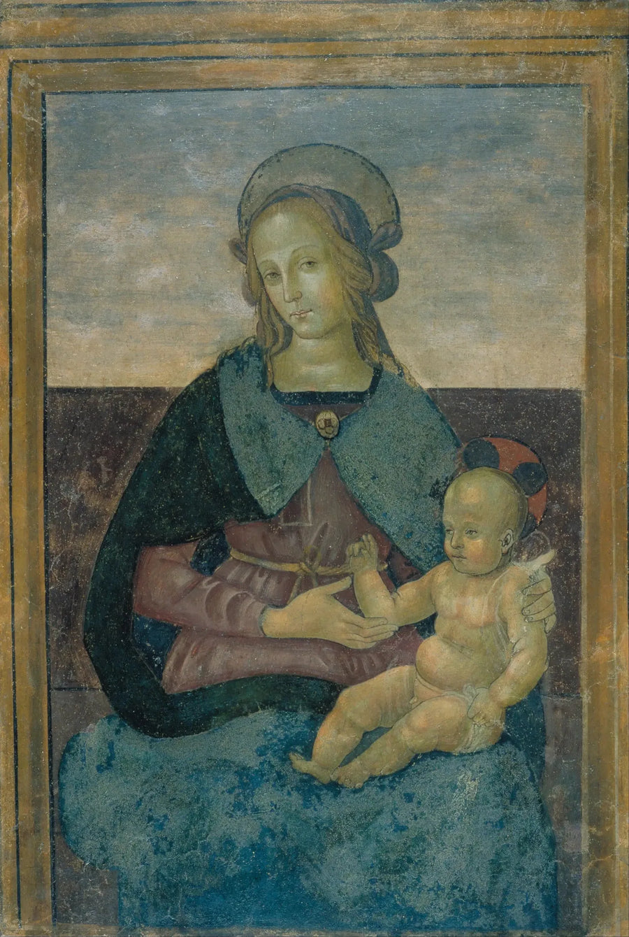 Neitsyt-lapsen kanssa - Pietro Perugino