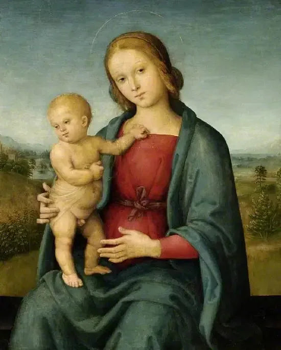 Neitsyt ja lapsi - Pietro Perugino