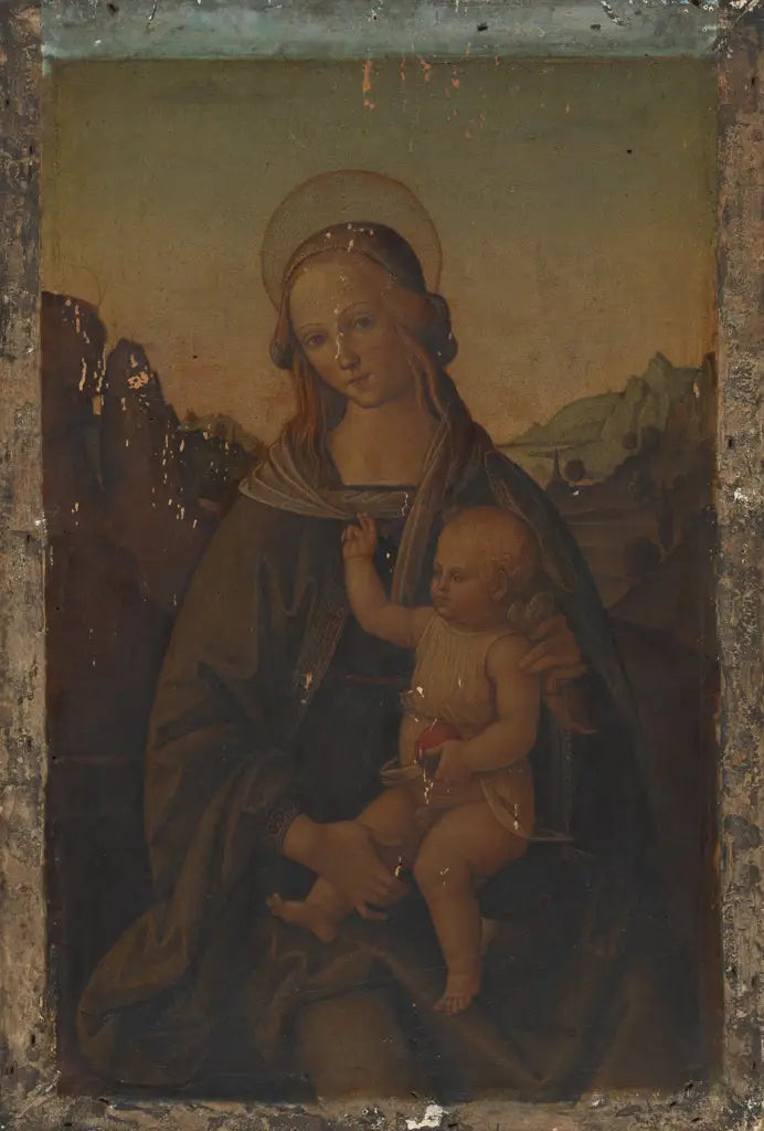 Neitsyt-lapsen kanssa - Pietro Perugino