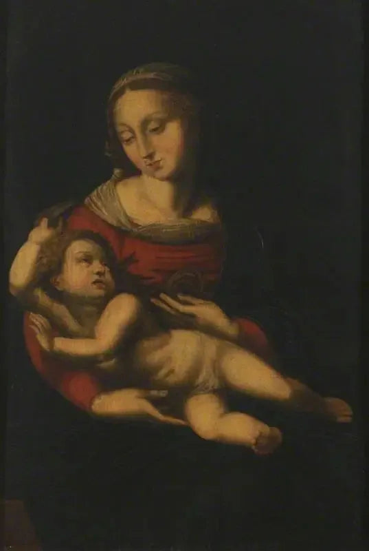 Neitsyt ja lapsi - Raphael Sanzio