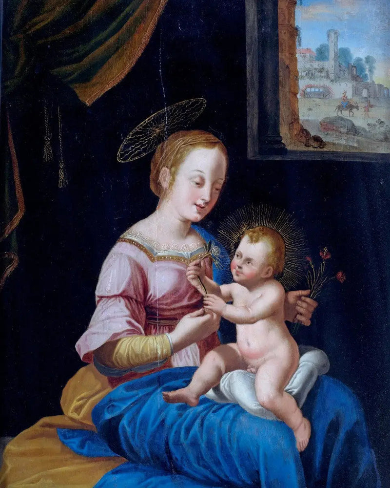 Neitsyt ja lapsi - Raphael Sanzio