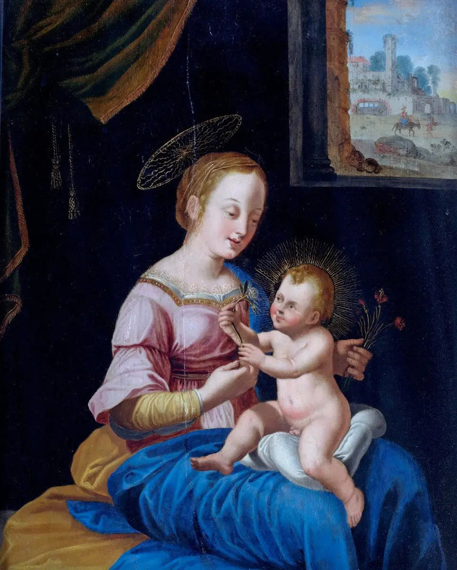Neitsyt ja lapsi - Raphael Sanzio