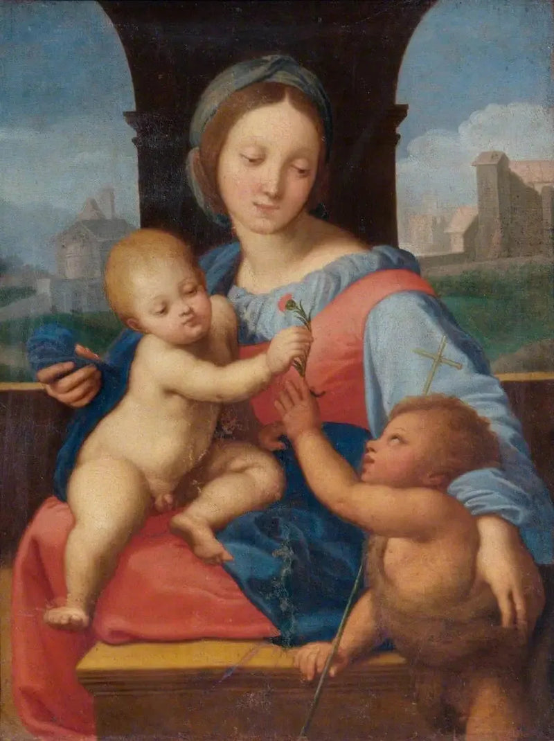 Neitsyt ja lapsi - Raphael Sanzio