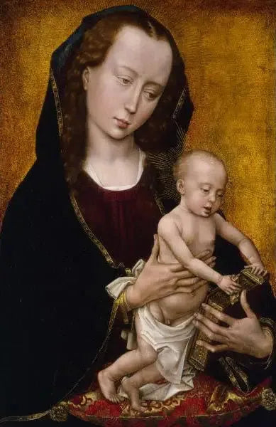 Neitsyt ja lapsi - Rogier van der Weyden