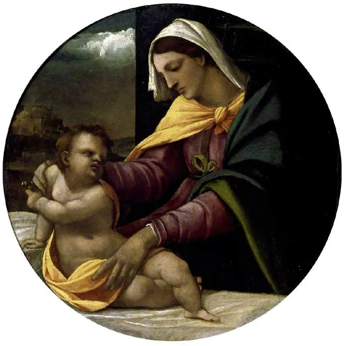 Neitsyt ja lapsi - Sebastiano del Piombo