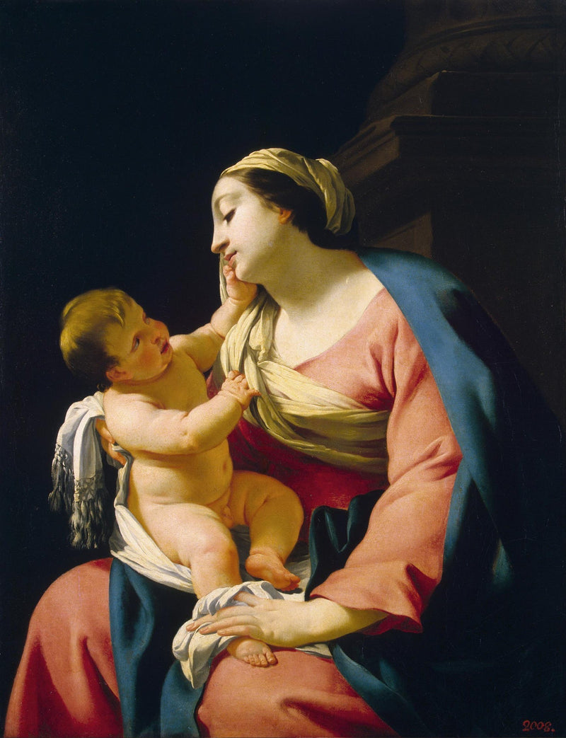 Neitsyt ja Lapsi - Simon Vouet