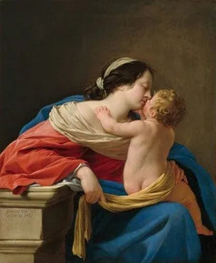 Neitsyt ja Lapsi - Simon Vouet