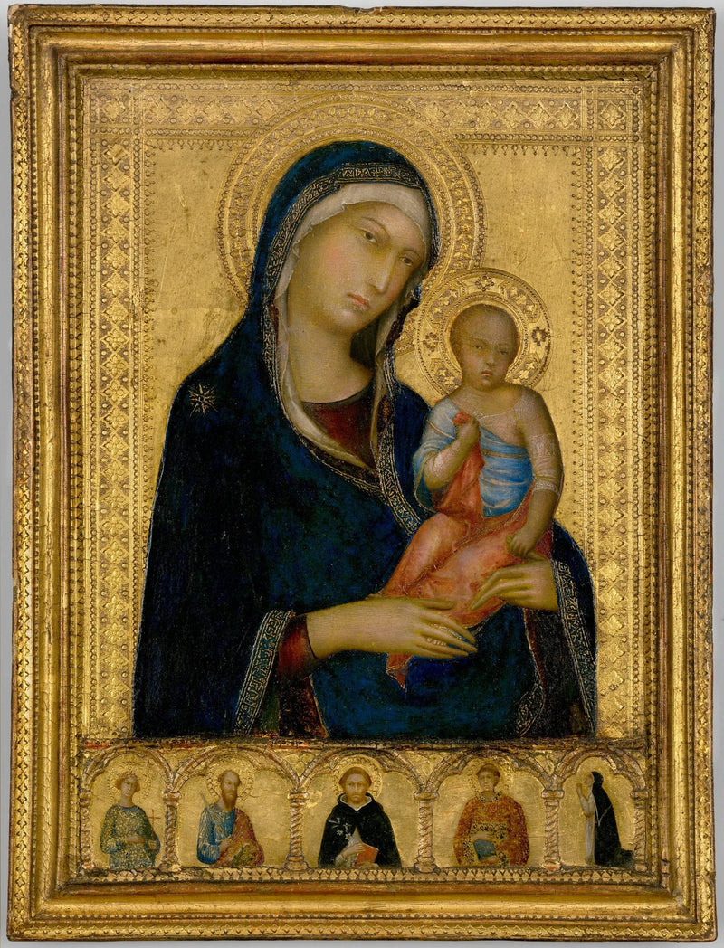 Neitsyt ja lapsi - Simone Martini