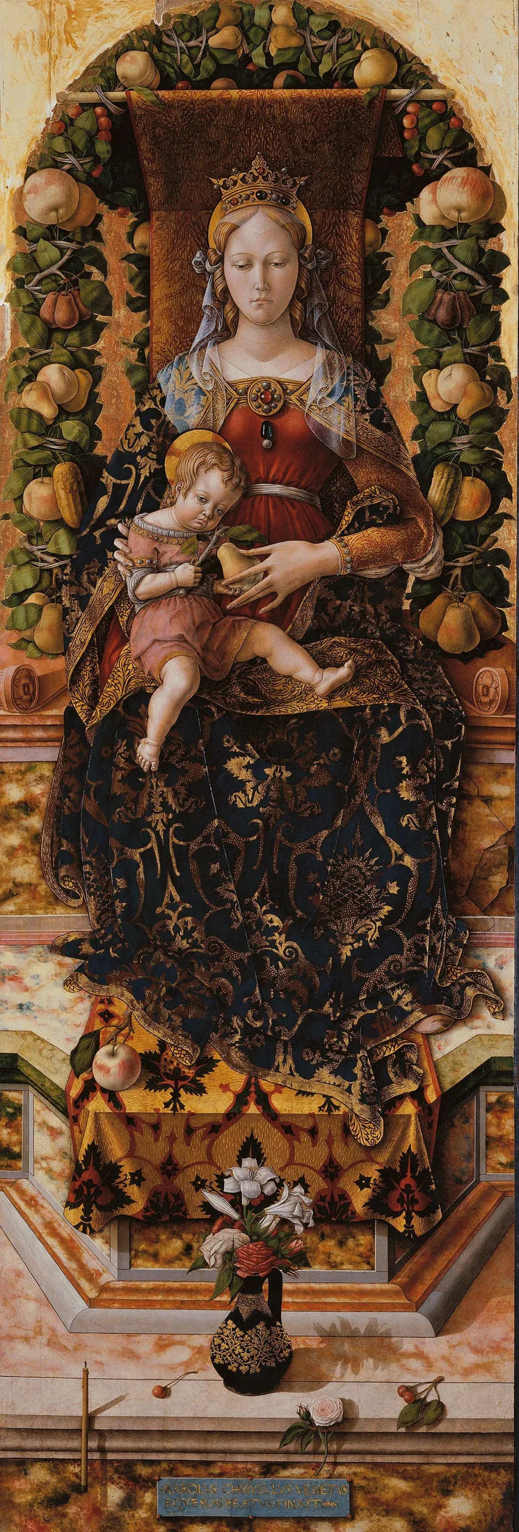 Kynttilätyttö - Carlo Crivelli