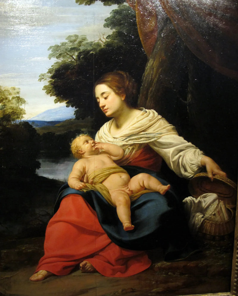 Neitsyt ja korituoli - Simon Vouet
